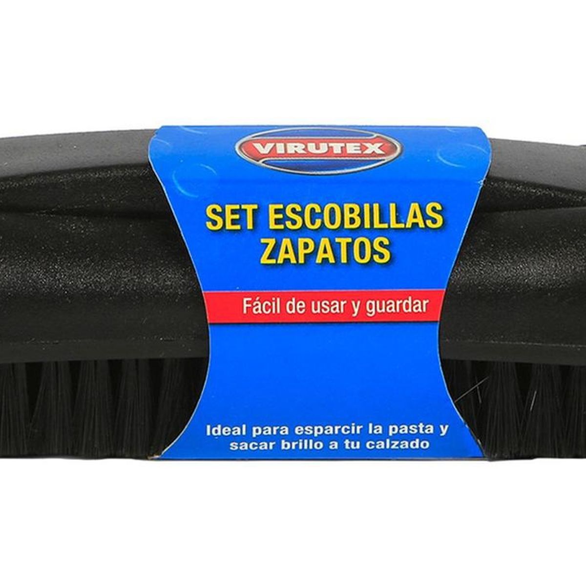 VIRUTEX - Set Escobilla Para Calzado Zapatos Virutex