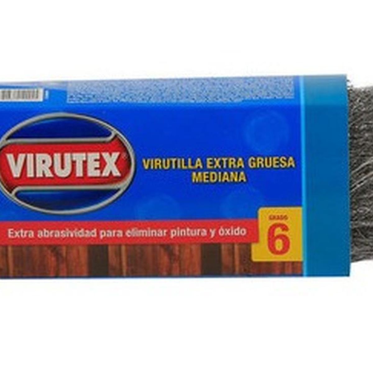 VIRUTEX - Virutilla X1 Extra Gruesa Mediana Abrasiva Grado 6 Virutex