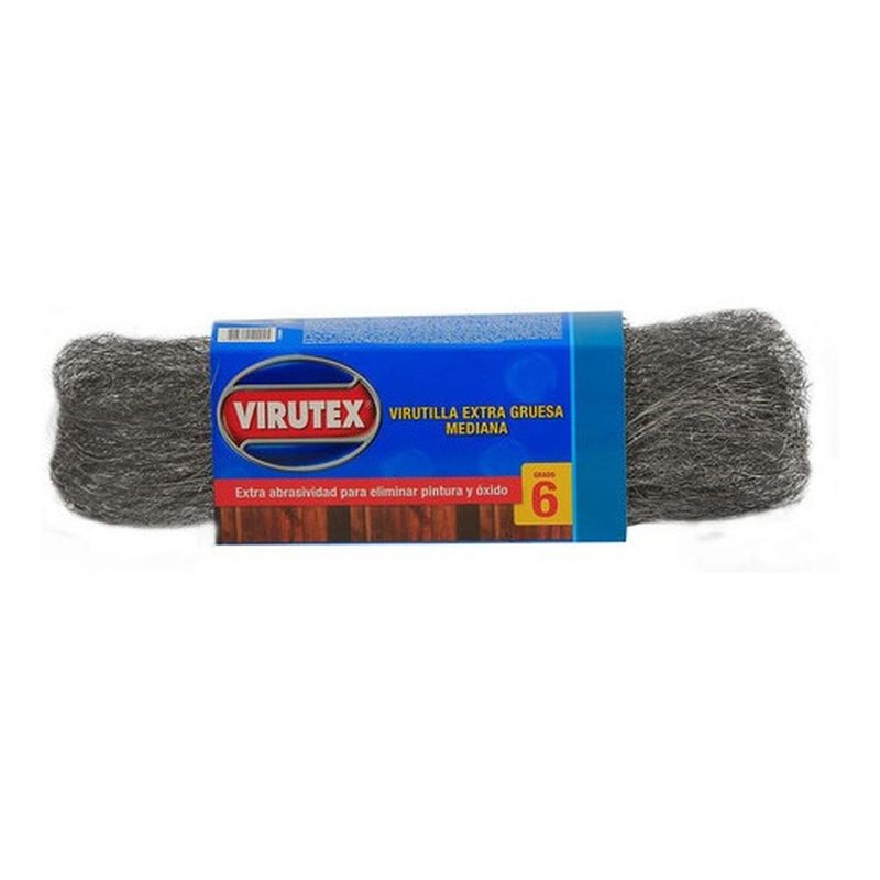 VIRUTEX - Virutilla X1 Extra Gruesa Mediana Abrasiva Grado 6 Virutex