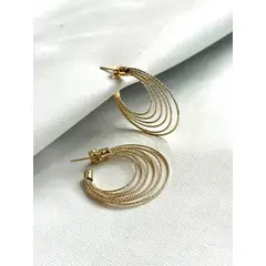 GENERICO - Aro bañado en oro 18k