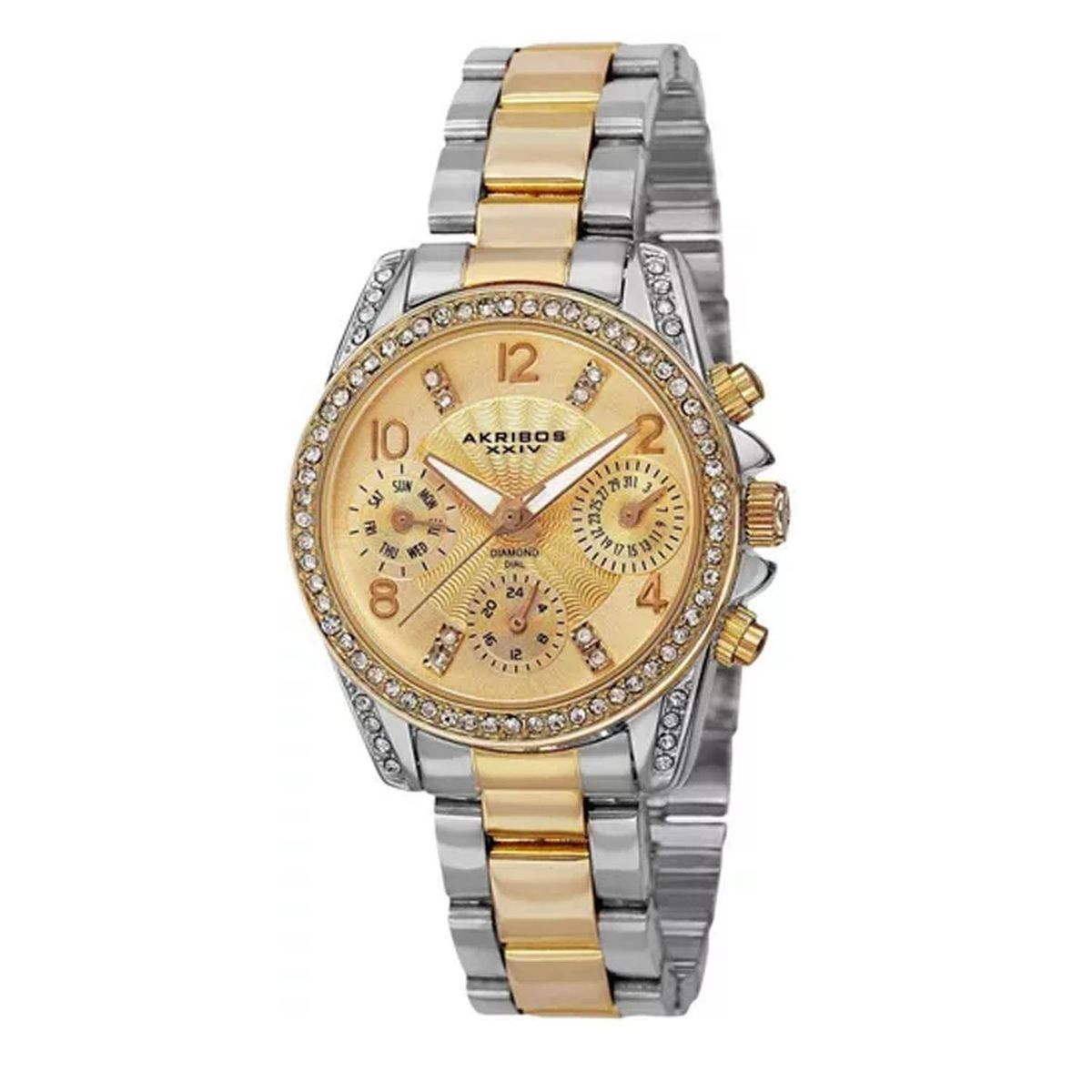 GENERICO - Reloj Análogo Akribos para Mujer dorado