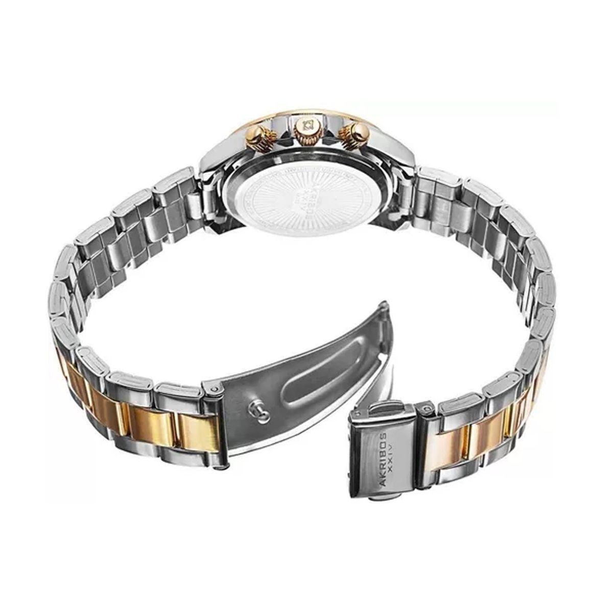 GENERICO - Reloj Análogo Akribos para Mujer dorado