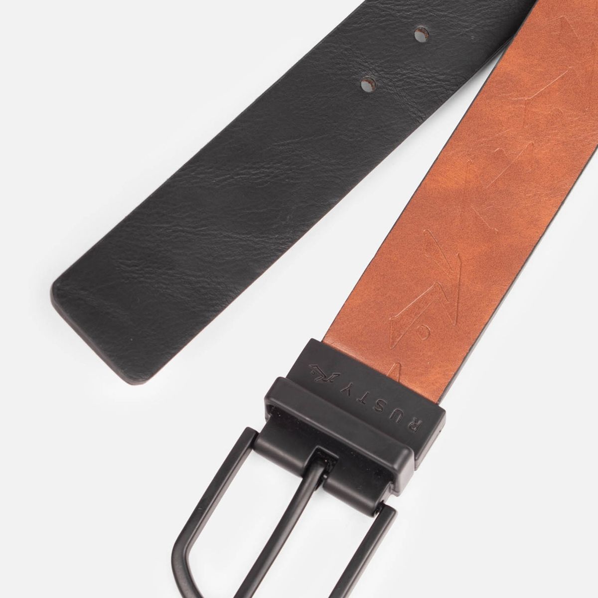 RUSTY - Cinturon Belt Café Hombre Rusty.-