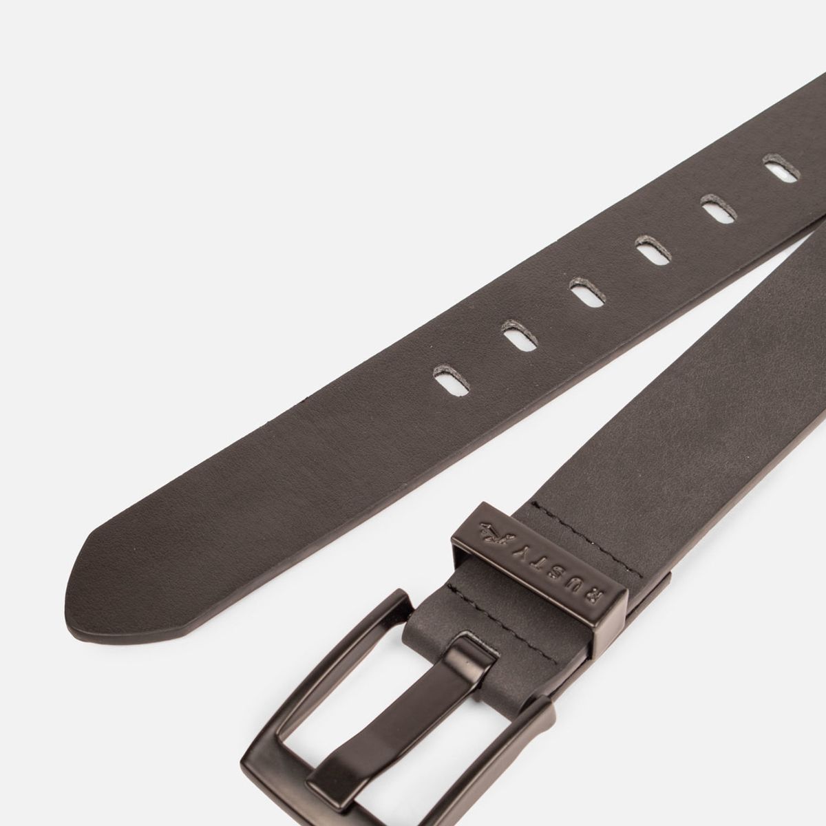 RUSTY - Cinturon  No clocks belt Negro Hombre Rusty