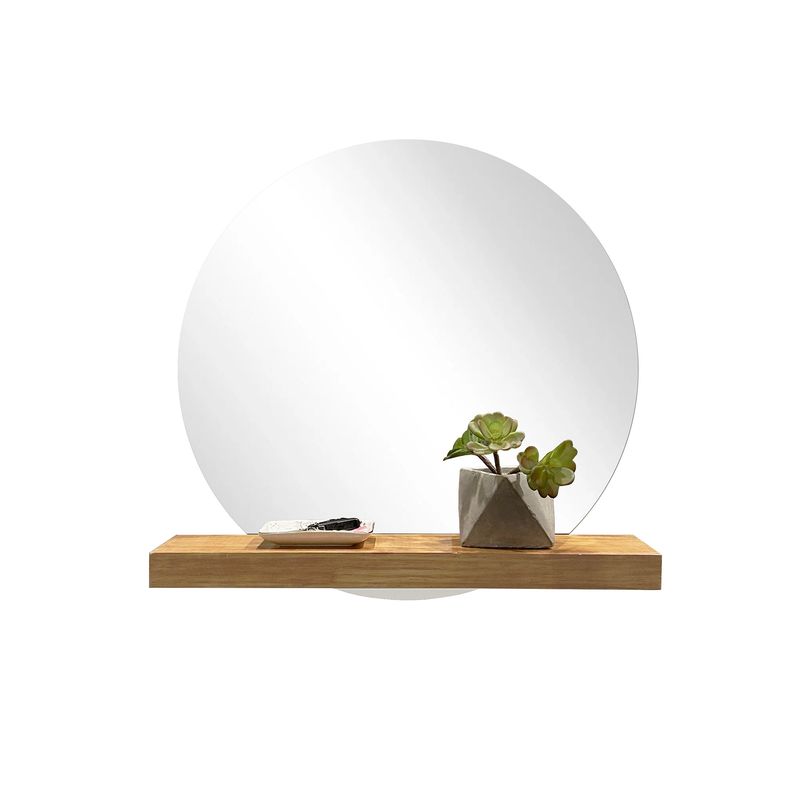 GENERICO - Espejo con respisa 60 cm WH DECO