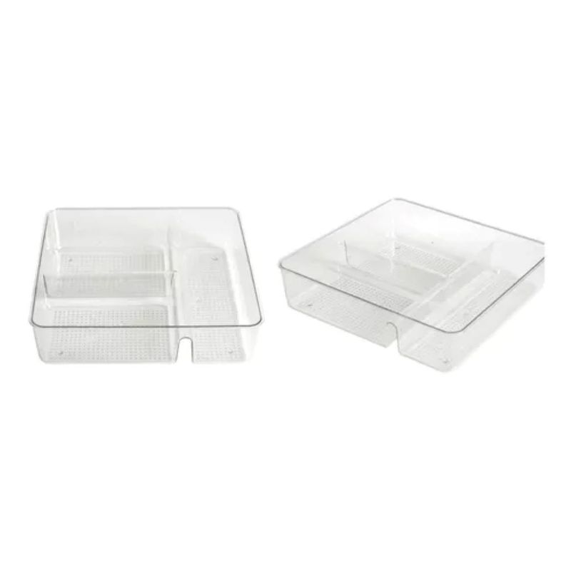 GENERICO - Caja Plástico Para Refrigerador Nevera 23x23x55cm Cocina