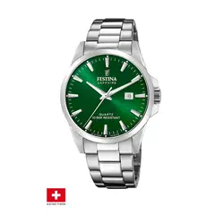 FESTINA SWISS - Reloj F20024/6 Verde Hombre Swiss Made