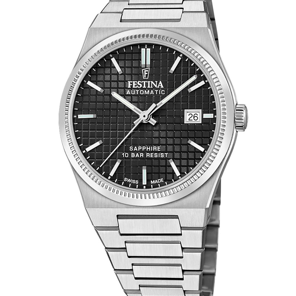 FESTINA SWISS - Reloj F20028/4 Festina Swiss Negro Hombre My Swiss Time