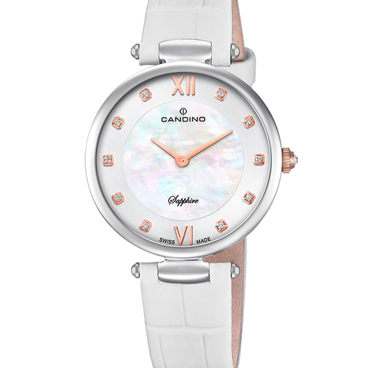 CANDINO - Reloj C4669/3 Candino Blanco Mujer Elegance Flair