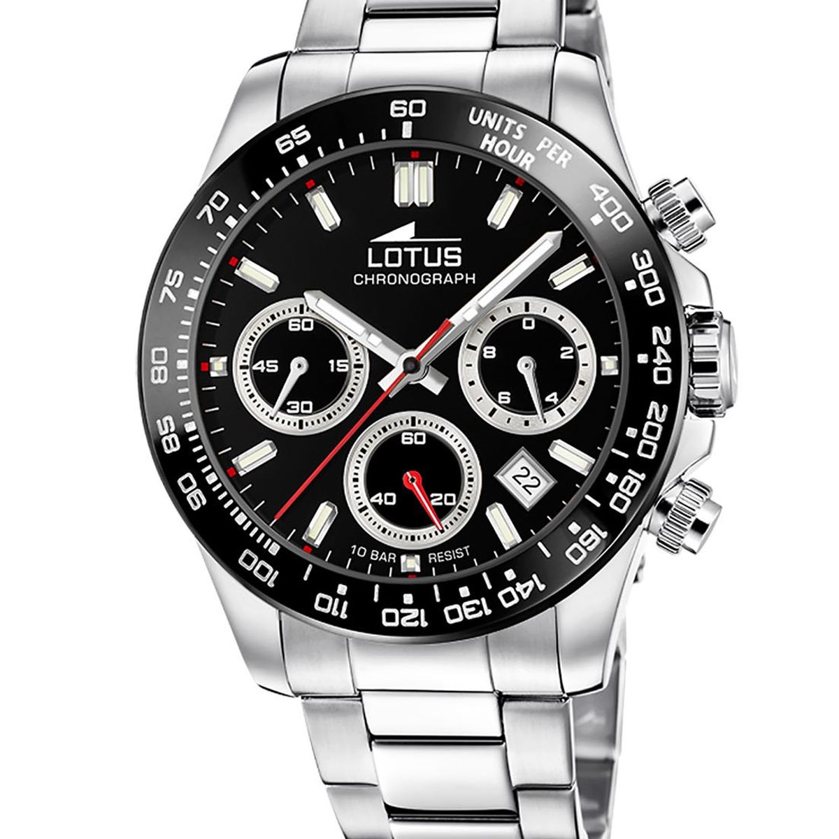 LOTUS - Reloj 18912/6 Lotus Negro Hombre The Ambassadors Collection