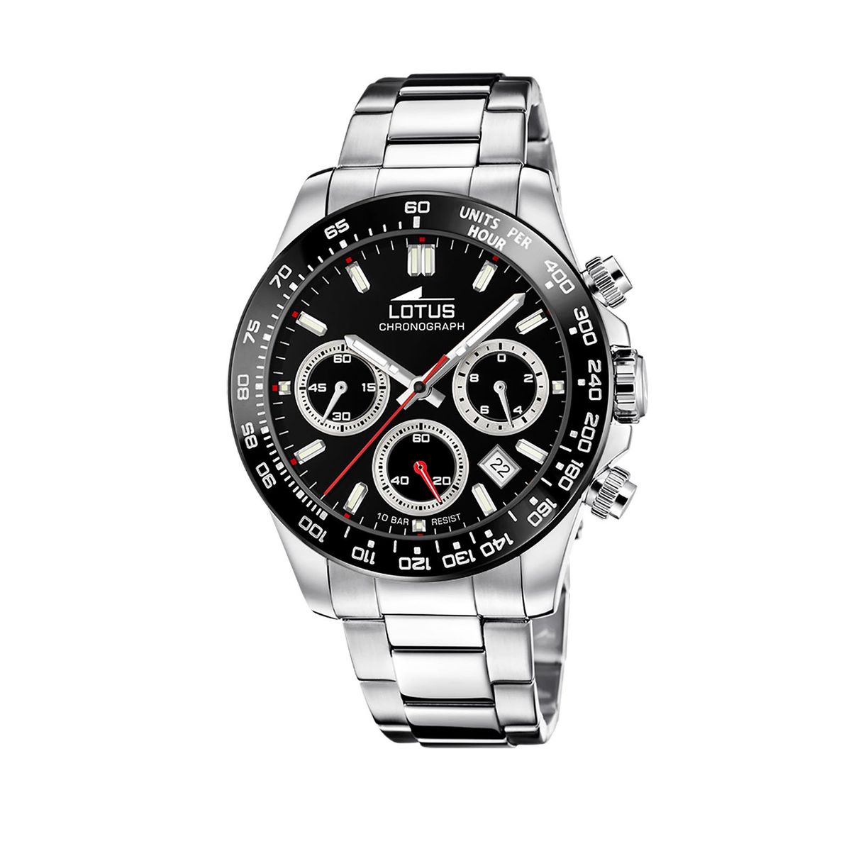 LOTUS - Reloj 18912/6 Lotus Negro Hombre The Ambassadors Collection