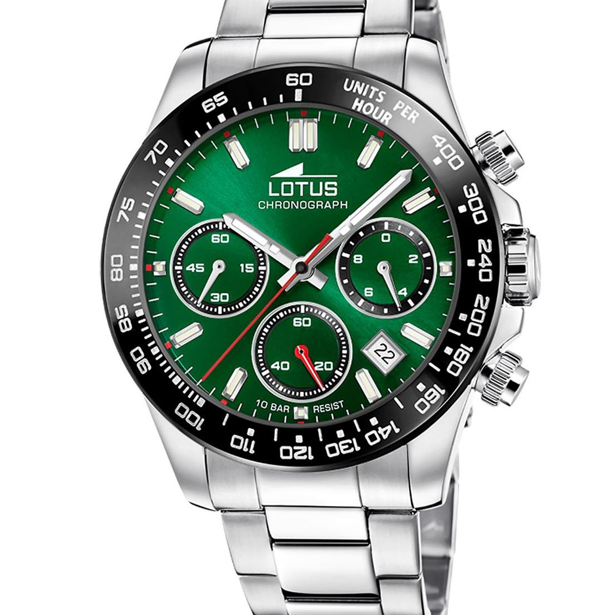 LOTUS - Reloj 18912/5 Lotus Verde Hombre The Ambassadors Collection