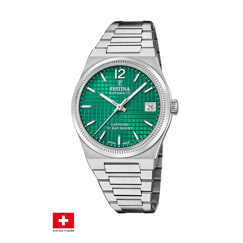 FESTINA SWISS - Reloj F20029/5 Festina Swiss Verde Mujer My Swiss Time