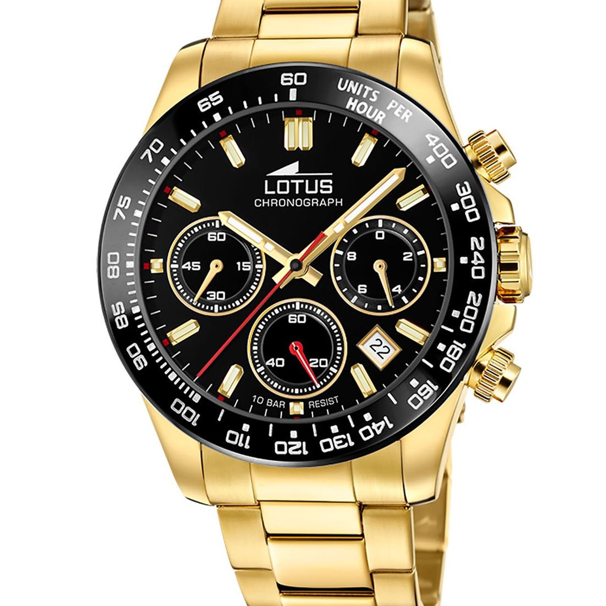 LOTUS - Reloj 18914/6 Lotus Negro Hombre The Ambassadors Collection