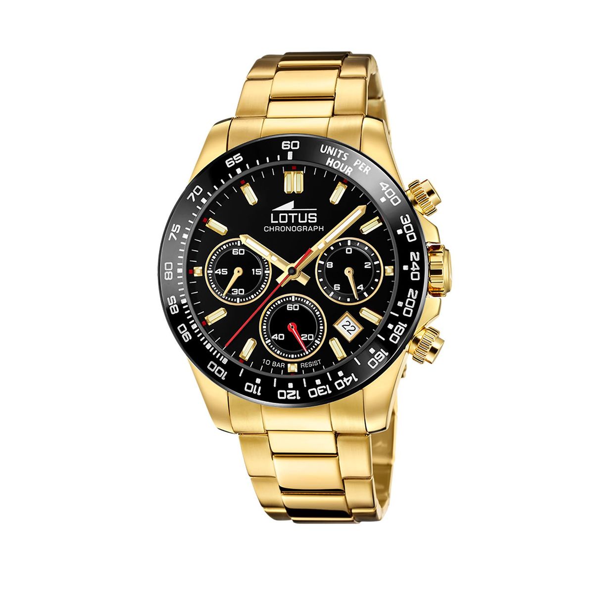 LOTUS - Reloj 18914/6 Lotus Negro Hombre The Ambassadors Collection