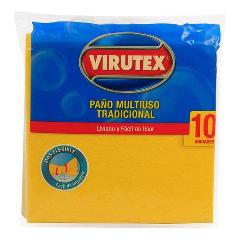 VIRUTEX - Paño Multiuso Tradicional X3 Ultra Absorbentevirutex