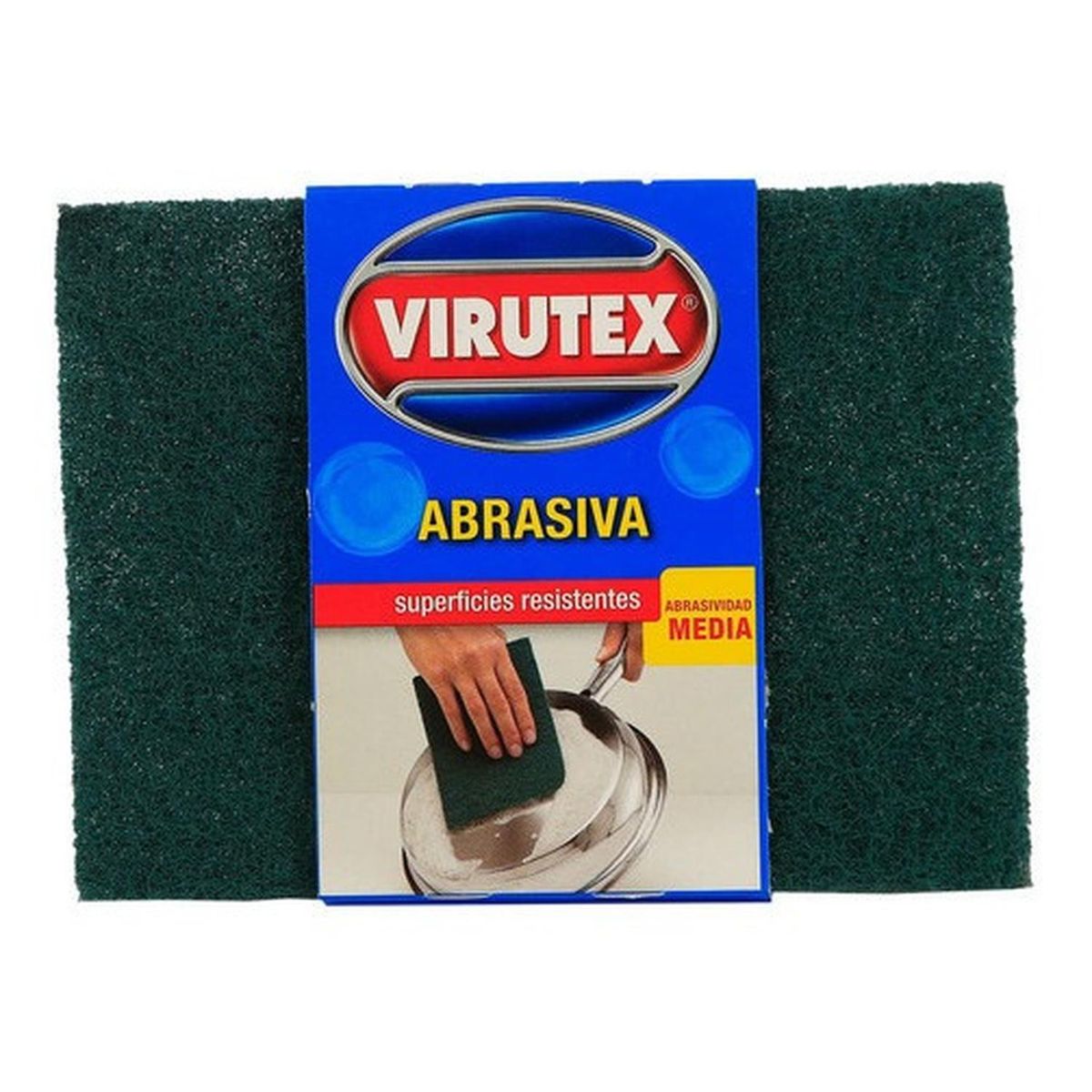 VIRUTEX - Esponja X1 Multiuso Superficies Resistentes Virutex