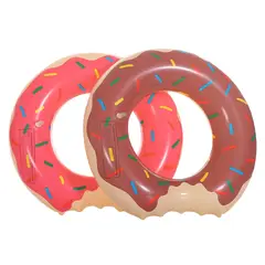 DEFENSOR FOREVER - Flotador Para Piscina Tipo Dona De 85cm café
