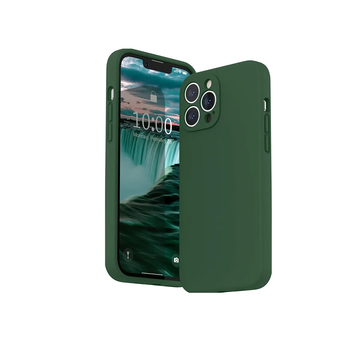 JOIGO - Carcasa Para iPhone 15 Pro Max Soft Verde