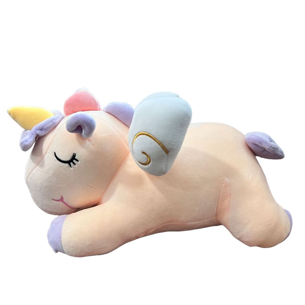 GENERICO - Peluche De Unicornio Almohada Suave Abrazable