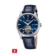 FESTINA SWISS - Reloj F1902/6 Azul Hombre Swiss Made