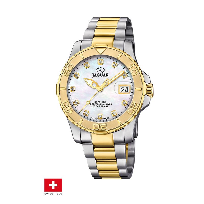 JAGUAR - Reloj J970/4 Jaguar Blanco Hombre Clair De Lune
