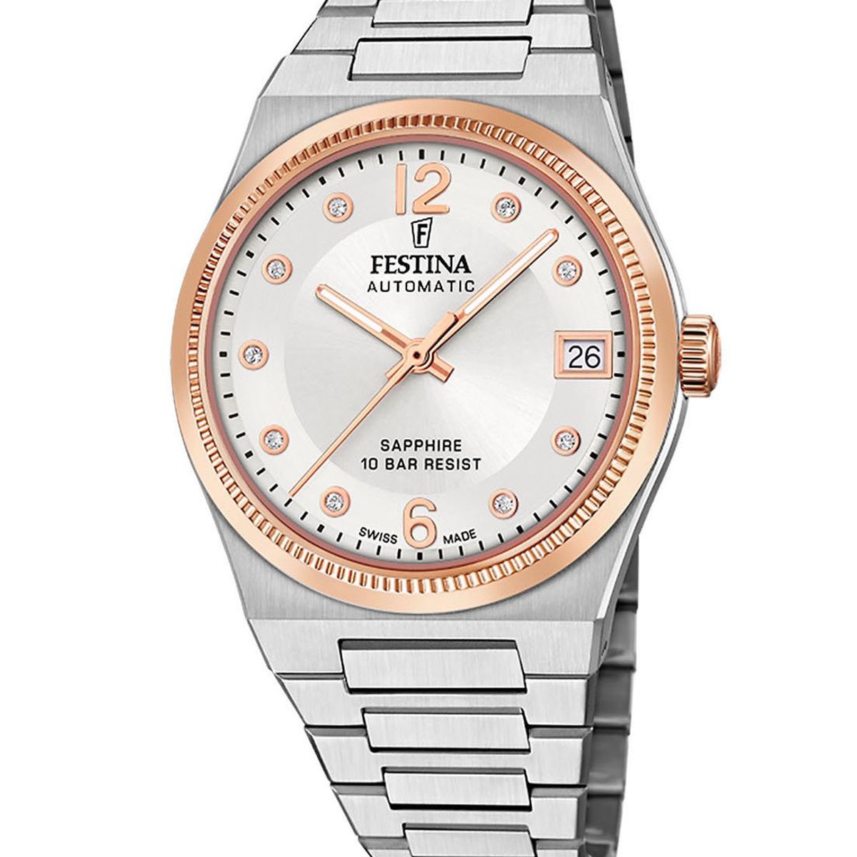 FESTINA SWISS - Reloj F20031/1 Festina Swiss Blanco Mujer My Swiss Time