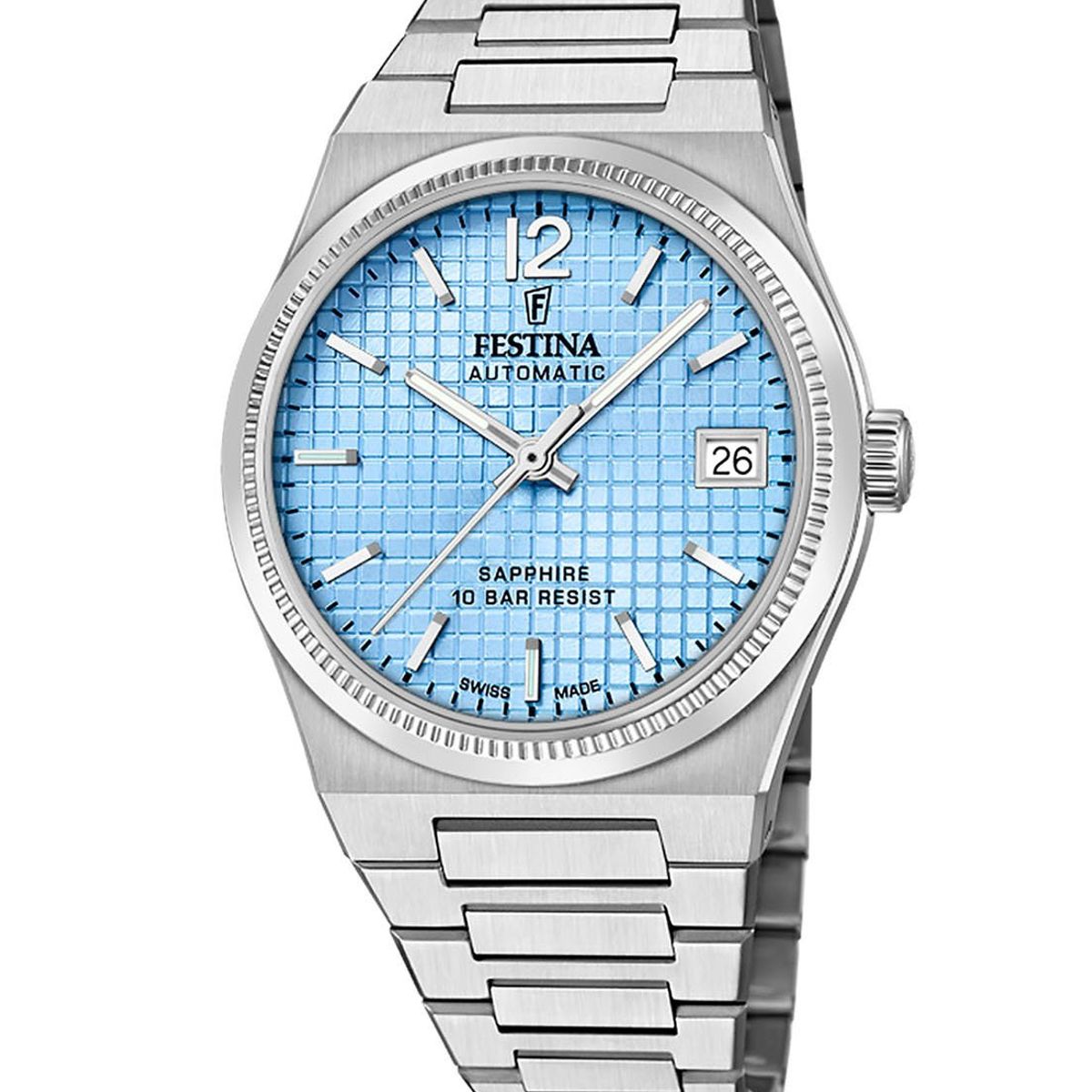 FESTINA SWISS - Reloj F20029/2 Festina Swiss Celeste Mujer My Swiss Time