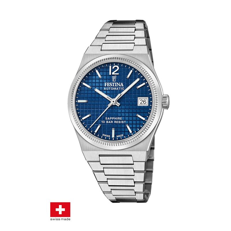FESTINA SWISS - Reloj F20029/4 Festina Swiss Azul Mujer My Swiss Time