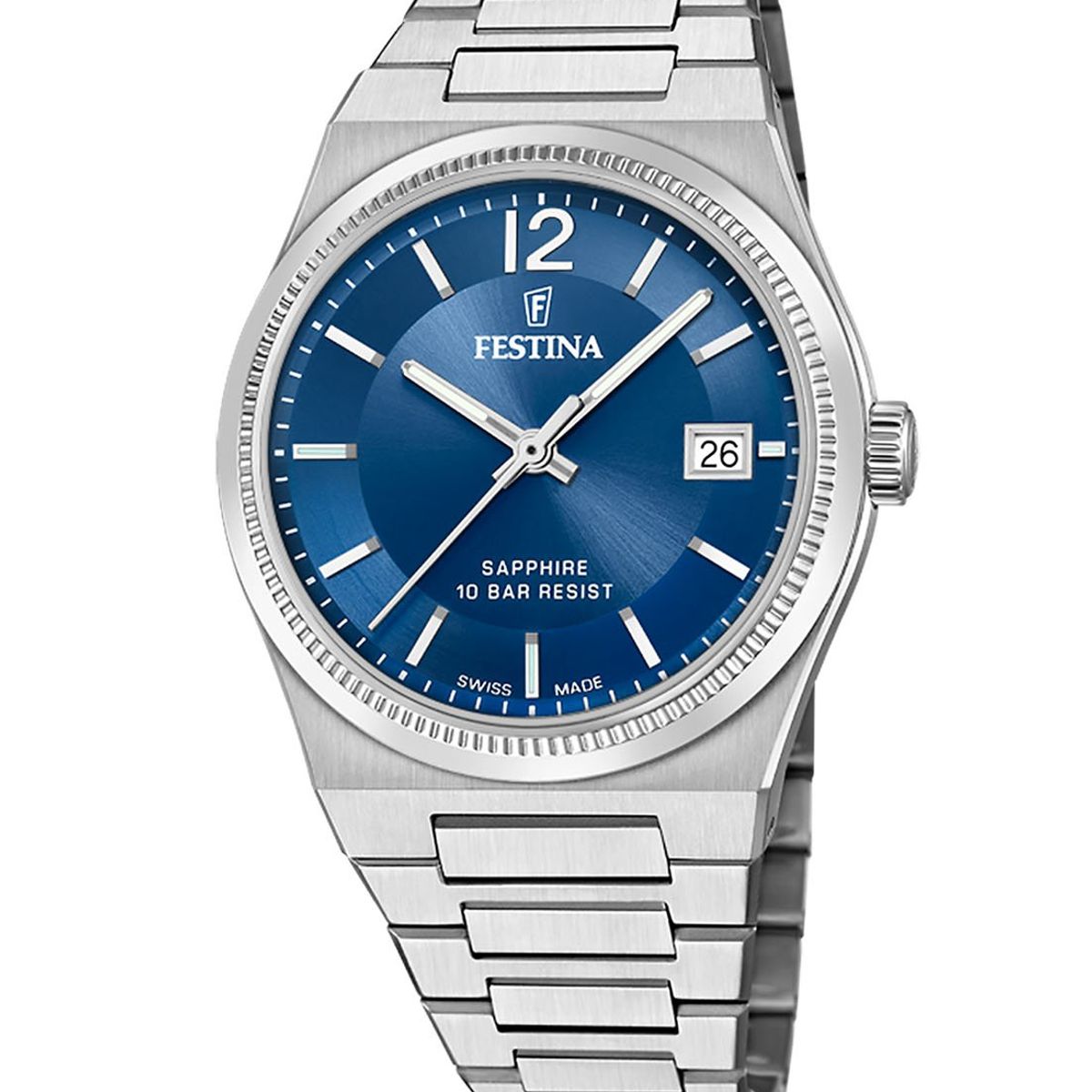 FESTINA SWISS - Reloj F20035/4 Festina Swiss Azul Mujer My Swiss Time