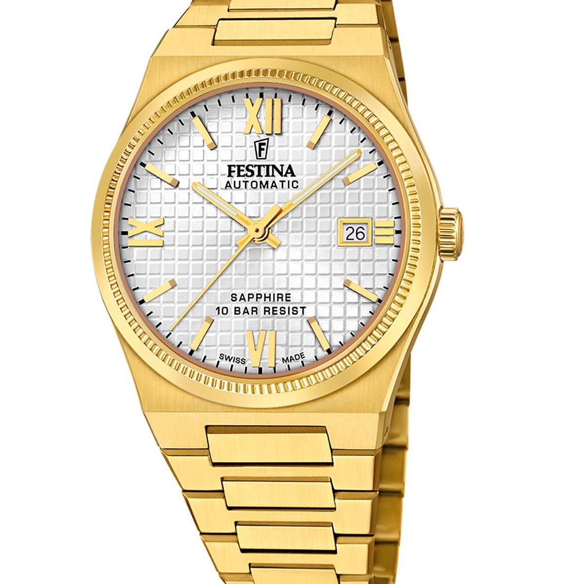 FESTINA SWISS - Reloj F20032/1 Festina Swiss Blanco Hombre My Swiss Time