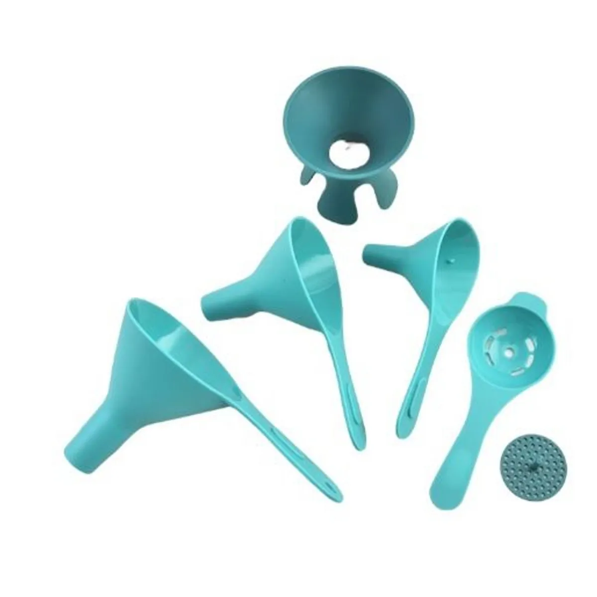 GENERICO - Embudos 6 En 1 Set De Embudo Aclarador De Huevo Colador T