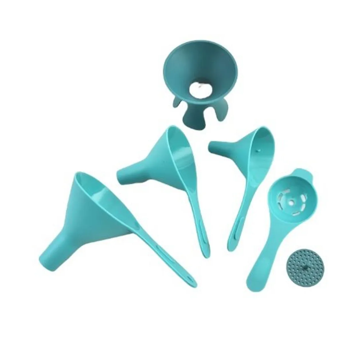GENERICO - Embudos 6 En 1 Set De Embudo Aclarador De Huevo Colador T