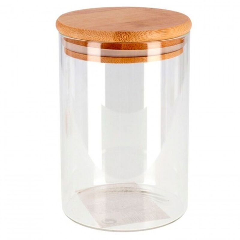 GENERICO - Frasco Conservero De Vidrio Contenedor Con Tapa 1200ml