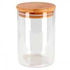 GENERICO - Frasco Conservero De Vidrio Contenedor Con Tapa 1200ml