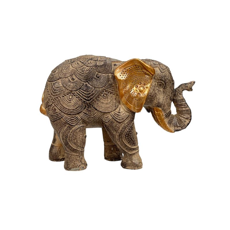 GENERICO - Adorno Elefante Decorativo Figura Decorativa 20x14cm