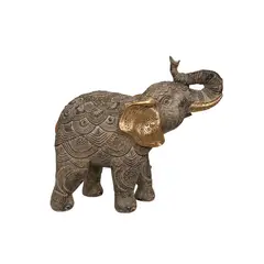 GENERICO - Adorno Elefante Decorativo Figura Decorativa 21x19cm M