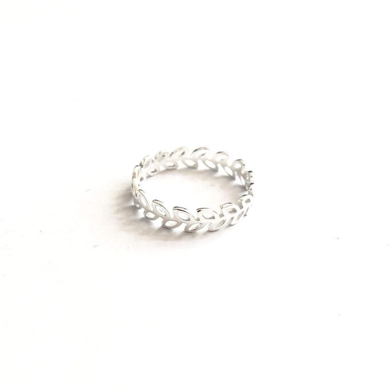GOIA - ANILLO RAMAS PLATA - Plateado - 0