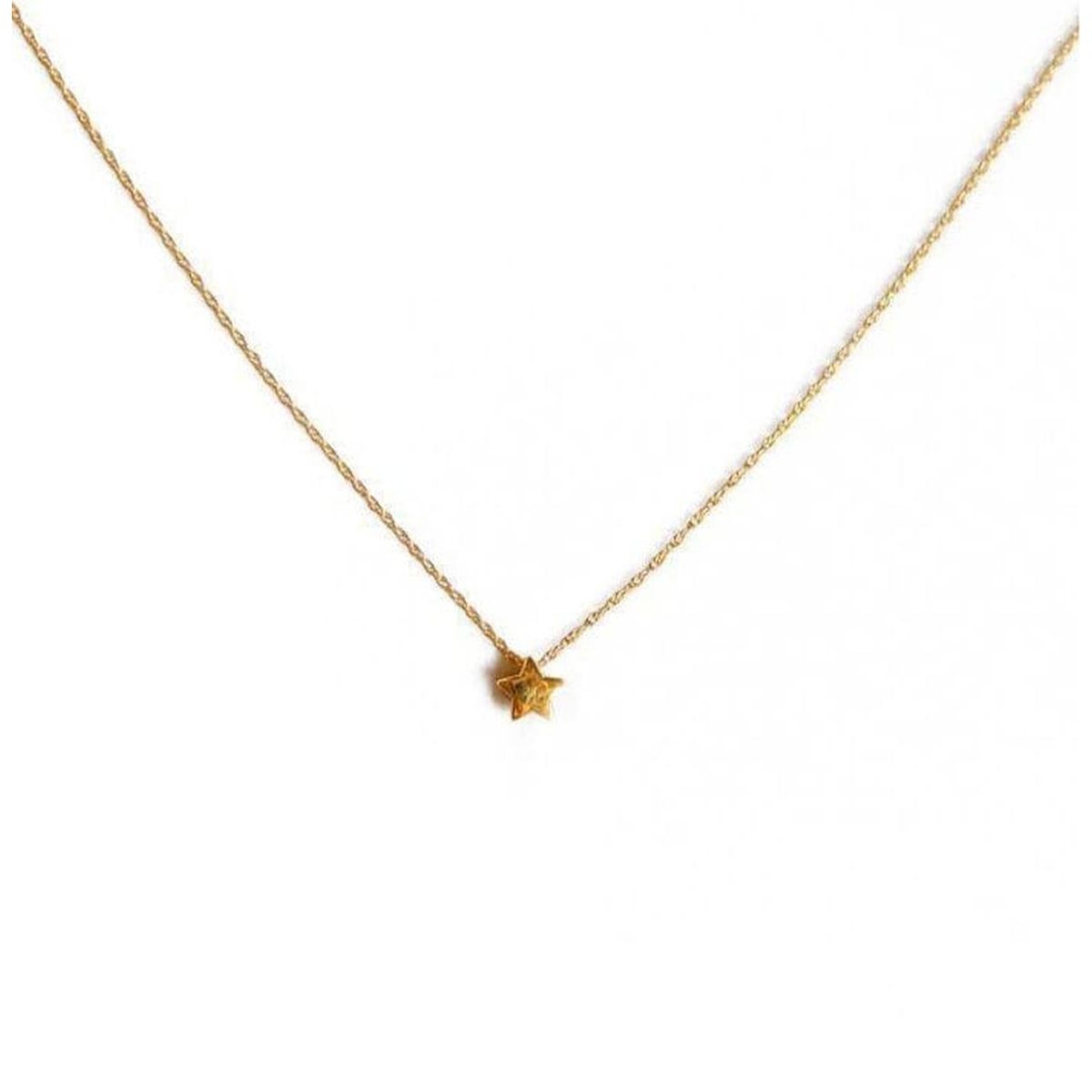 GOIA - Colgante para mujer Estrella Gold