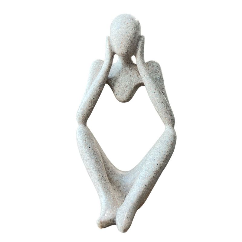 GENERICO - Adorno Persona Pensando Figura Decorativa Escultura