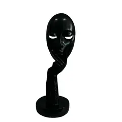 GENERICO - Escultura Mascaras Adorno Figura Decorativa Mascara Elegante N