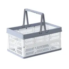 GENERICO - Canasto Plegable Cesta De Compras Y Organización 30cm G