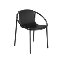 SUR DISEÑO - Silla Ring Metal Negro Mate