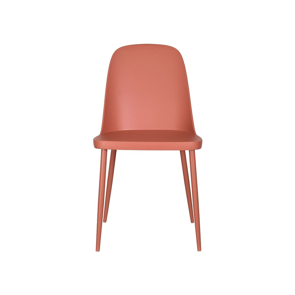 SUR DISEÑO - Silla Monocolor Basic Café Greda