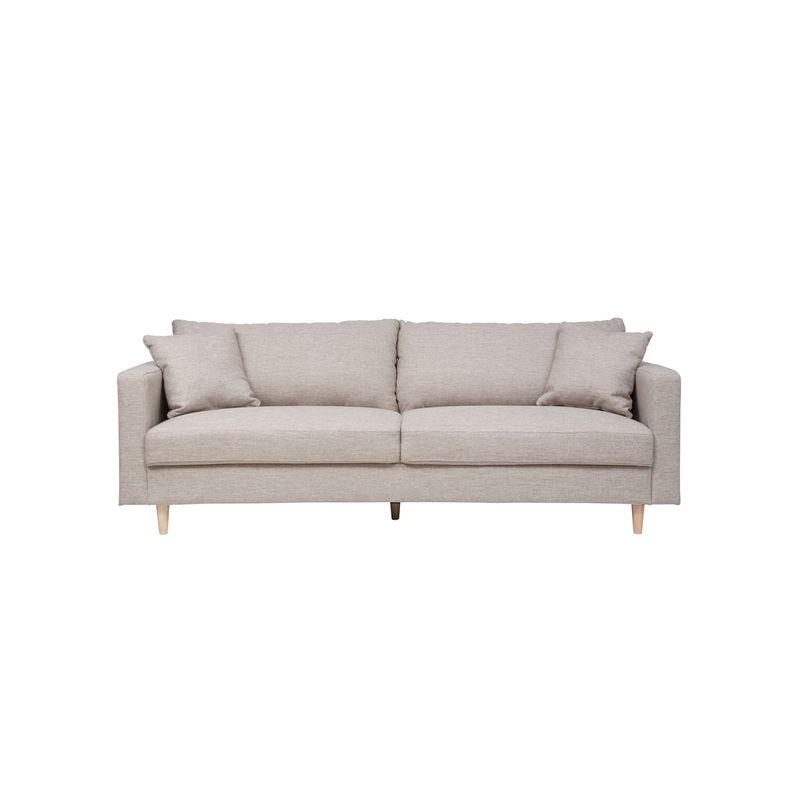 SUR DISEÑO - Sofá 3 Cuerpos Adelaide Dallas Gris