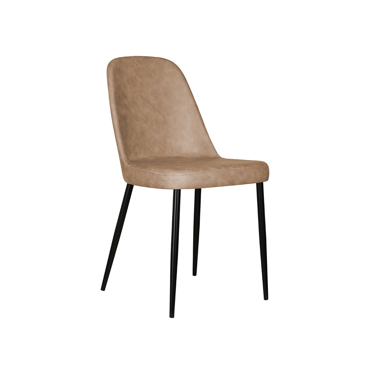 SUR DISEÑO - Silla Basic Soft PU Café Nude