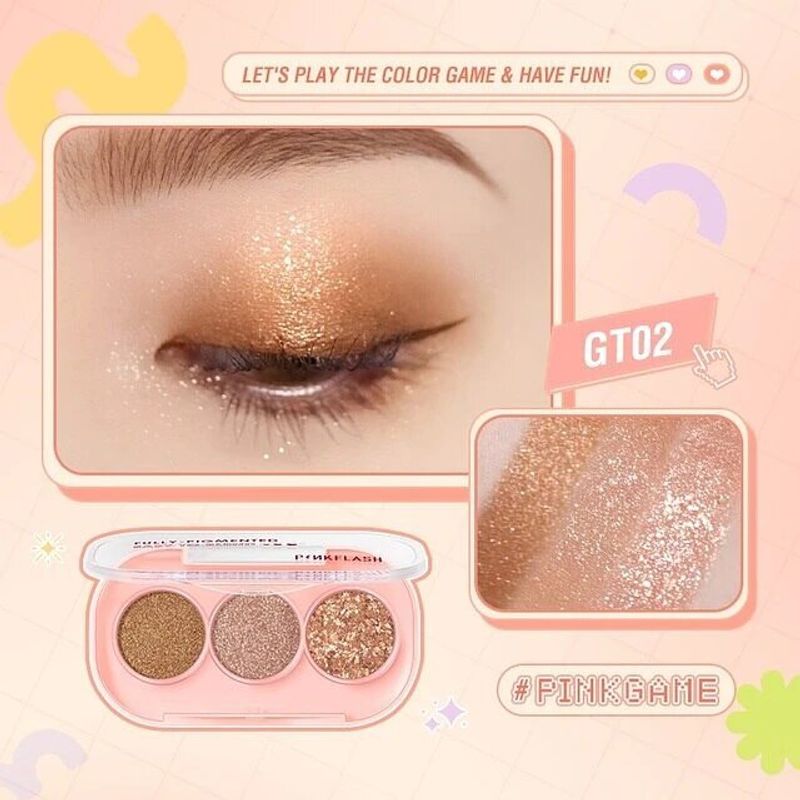 PINKFLASH - Paleta De Sombra GT02 Pinkflash
