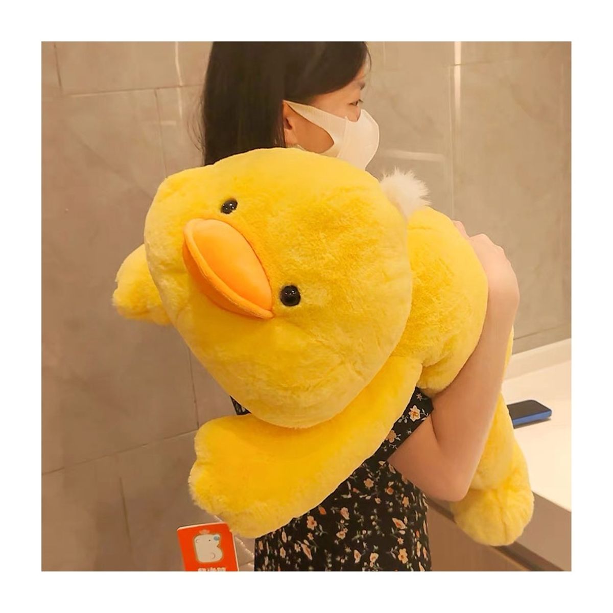 GENERICO - Peluche Pato Amarillo De Felpa Regalo Kawaii 45cm