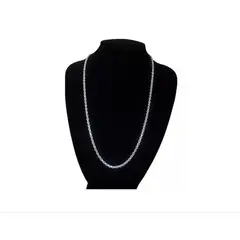 GENERICO - Cadena Turbillon Plata Italiana 925 - Hombre 60 Cm