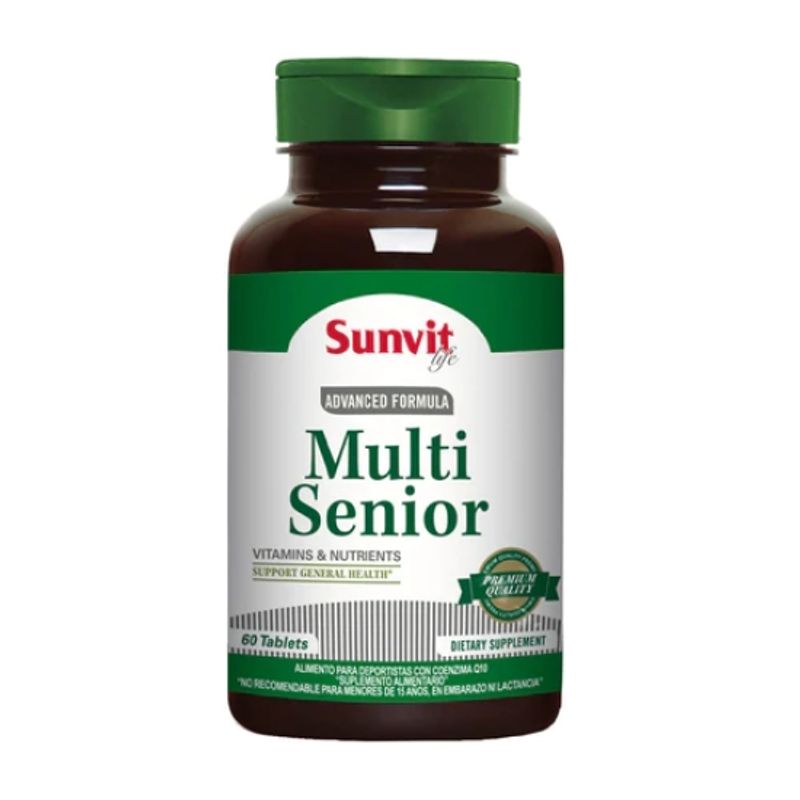 SUNVITLIFE_MC - Multi Senior - Multivitaminas - Sunvit Life - 60 Tabs